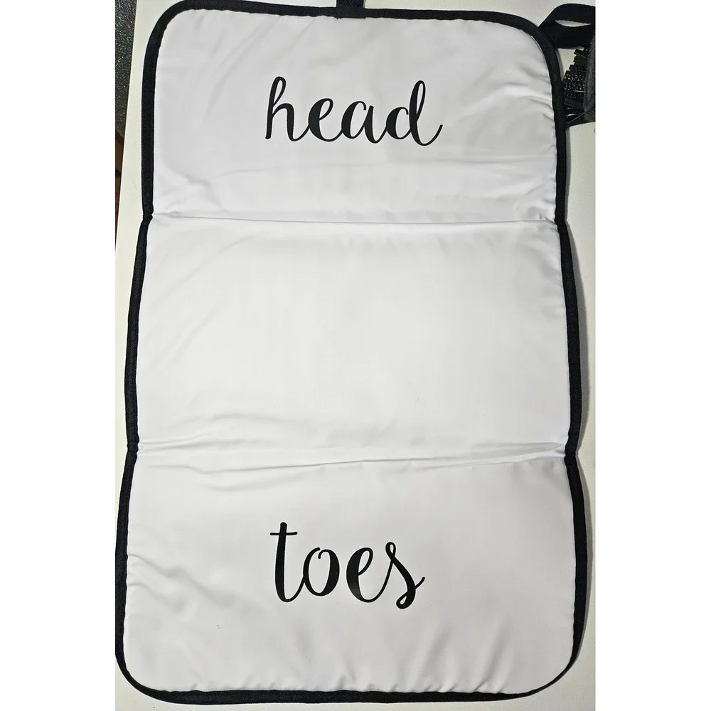 Itzy Ritzy Boss Backpack Diaper Bag Black Herringbone Vegan Leather Tassel - Picture 4 of 12